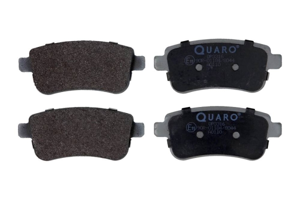 Brake Pad Set, disc brake  Art. QP3316