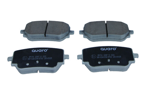 Brake Pad Set, disc brake  Art. QP0761