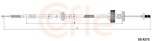 Cable Pull, parking brake (Left)  Art. 92104271