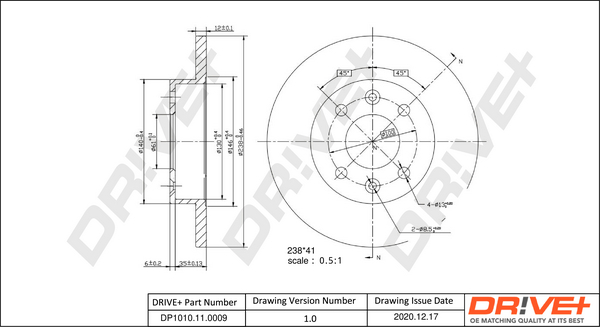 Brake Disc  Art. DP1010110009