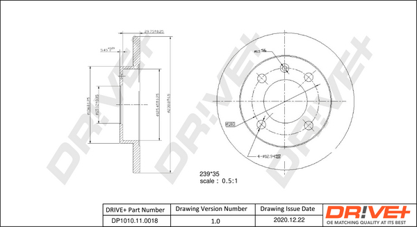 Brake Disc  Art. DP1010110018