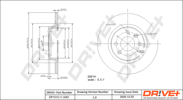 Brake Disc  Art. DP1010110261