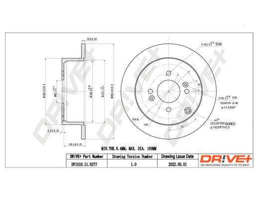 Brake Disc  Art. DP1010110277