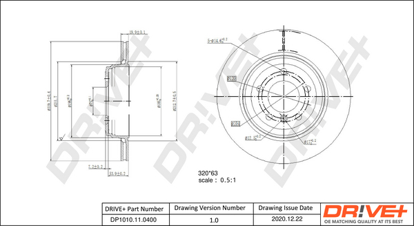 Brake Disc  Art. DP1010110400