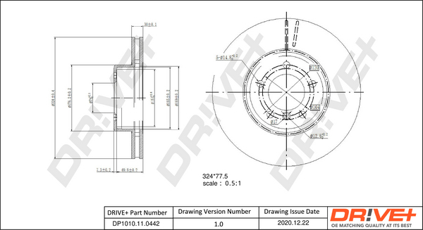 Brake Disc  Art. DP1010110442