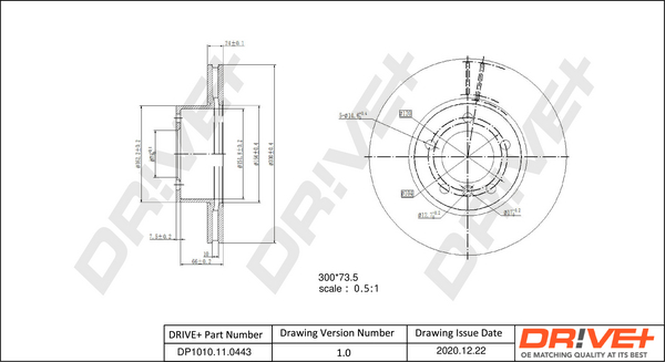 Brake Disc  Art. DP1010110443