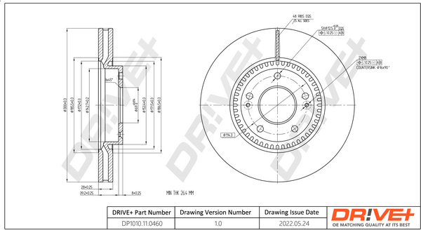 Brake Disc  Art. DP1010110460