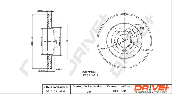 Brake Disc  Art. DP1010110739