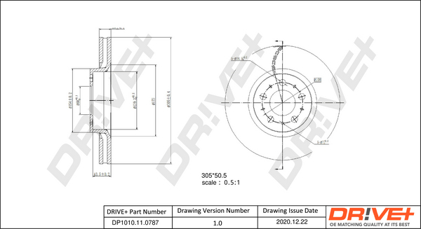 Brake disc (Front axle)  Art. DP1010110787