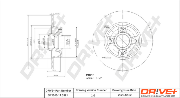 Brake Disc  Art. DP1010110798