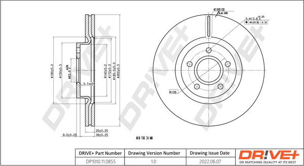 Brake Disc  Art. DP1010110855