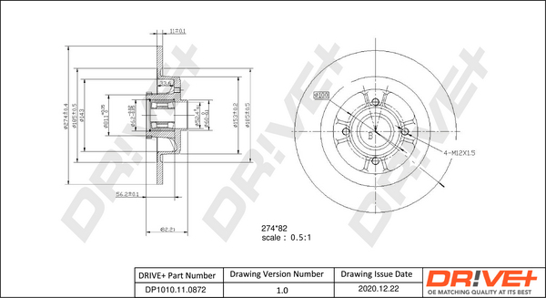 Brake Disc  Art. DP1010110872