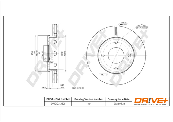 Brake Disc  Art. DP1010111205