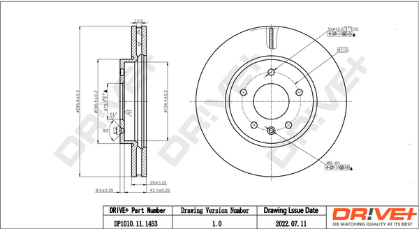 Brake Disc  Art. DP1010111453