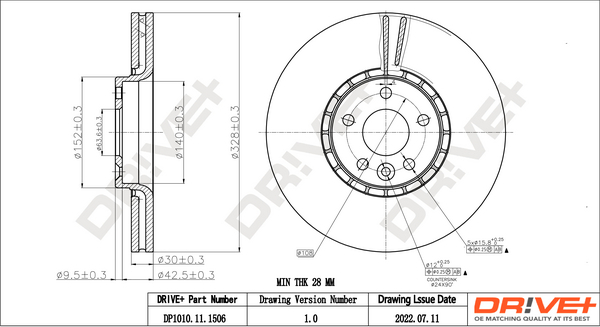 Brake Disc  Art. DP1010111506