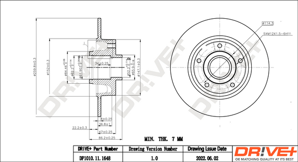 Brake Disc  Art. DP1010111648