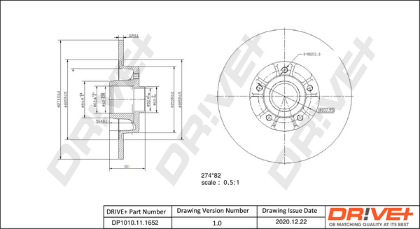 Brake Disc  Art. DP1010111652