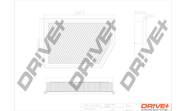 Air Filter  Art. DP1110100437