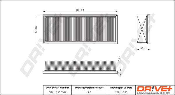 Air Filter  Art. DP1110100554