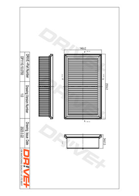 Air Filter  Art. DP1110100793