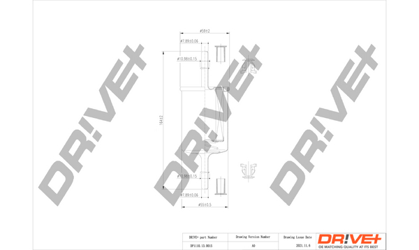 Fuel Filter  Art. DP1110130015