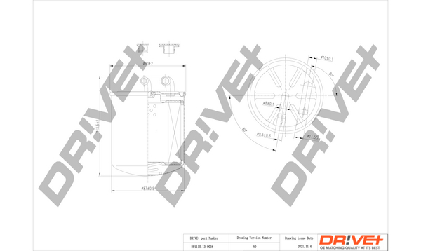 Fuel Filter  Art. DP1110130056