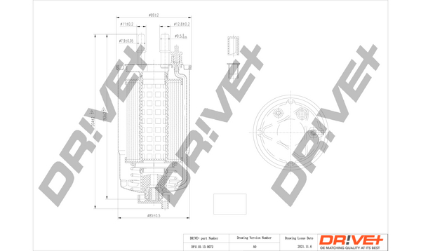 Fuel Filter  Art. DP1110130072