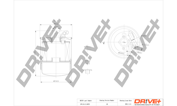 Fuel Filter  Art. DP1110130073