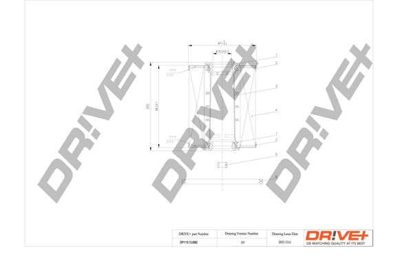 Fuel Filter  Art. DP1110130093