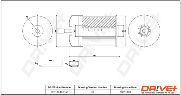 Fuel Filter  Art. DP1110130156