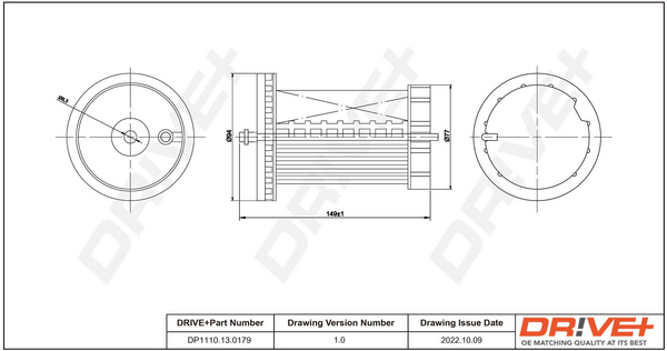 Fuel Filter  Art. DP1110130179