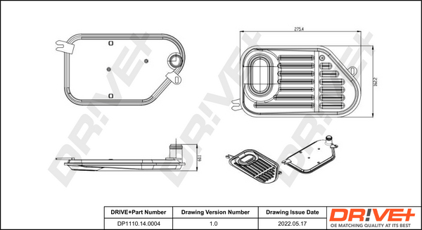 Hydraulic Filter, automatic transmission  Art. DP1110140004