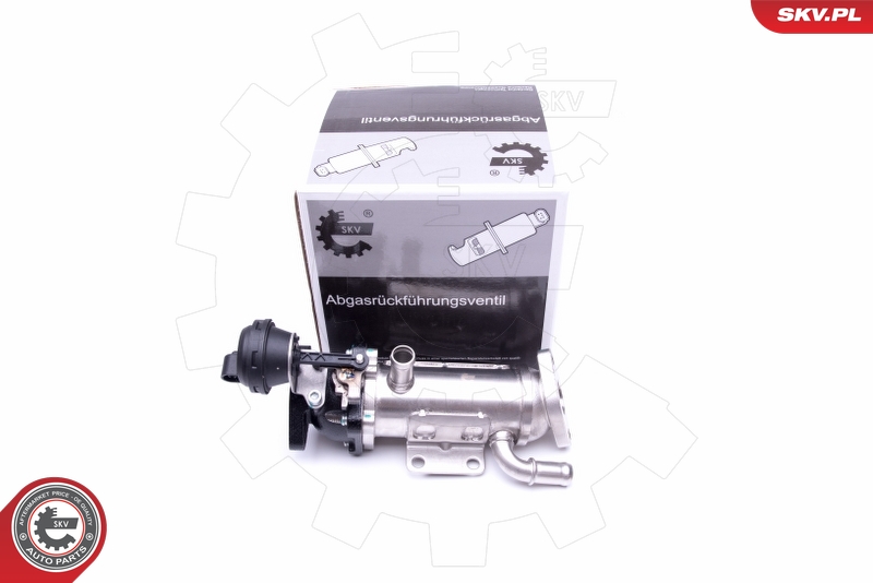 Cooler, exhaust gas recirculation (With EGR valve)  Art. 14SKV227