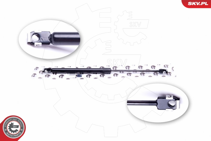 Gas Spring, bonnet (Both sides)  Art. 52SKV017