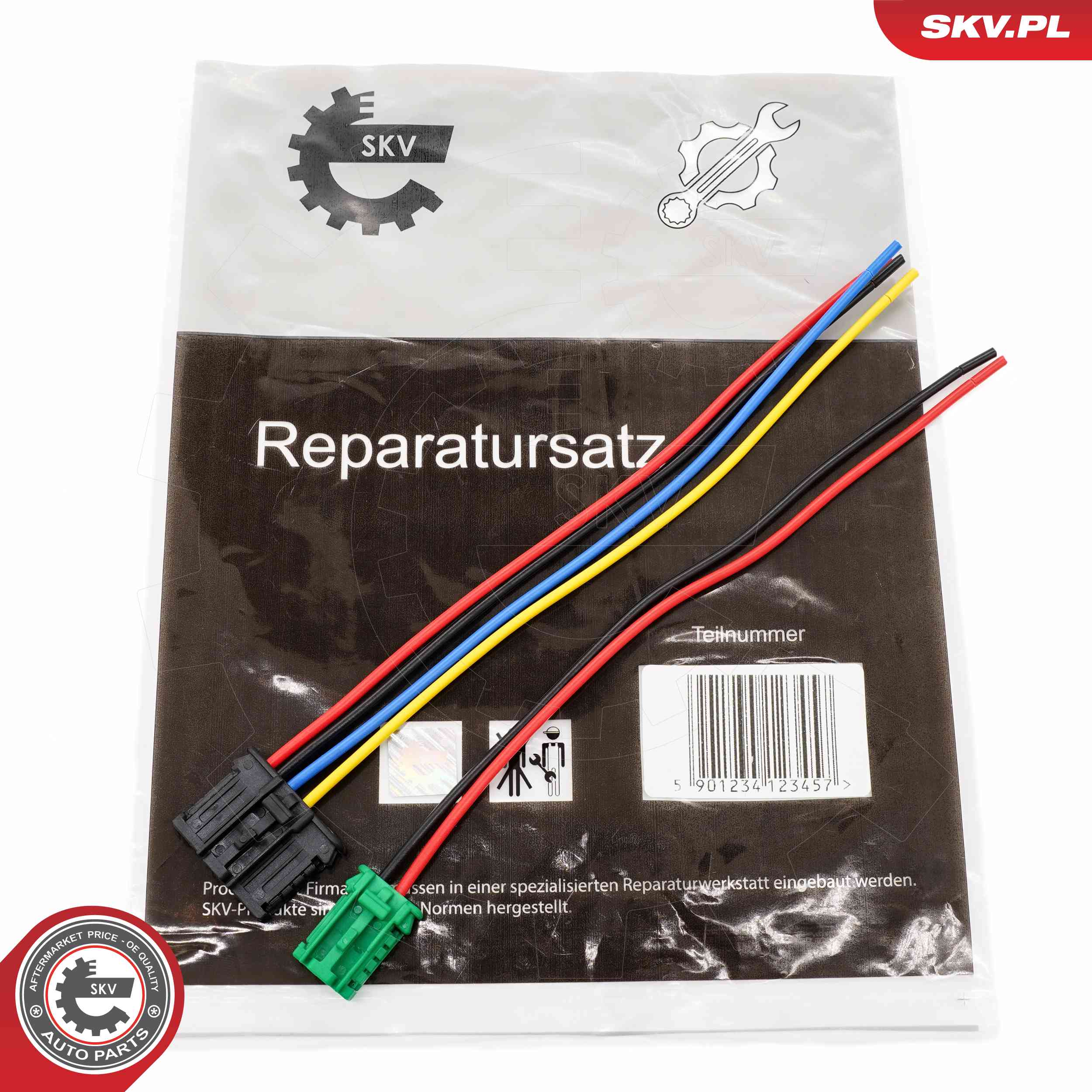 Cable repair set, resistor (interior blower)  Art. 53SKV175