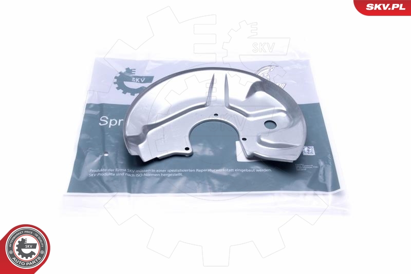 Splash Guard, brake disc (Front axle, right)  Art. 57SKV170