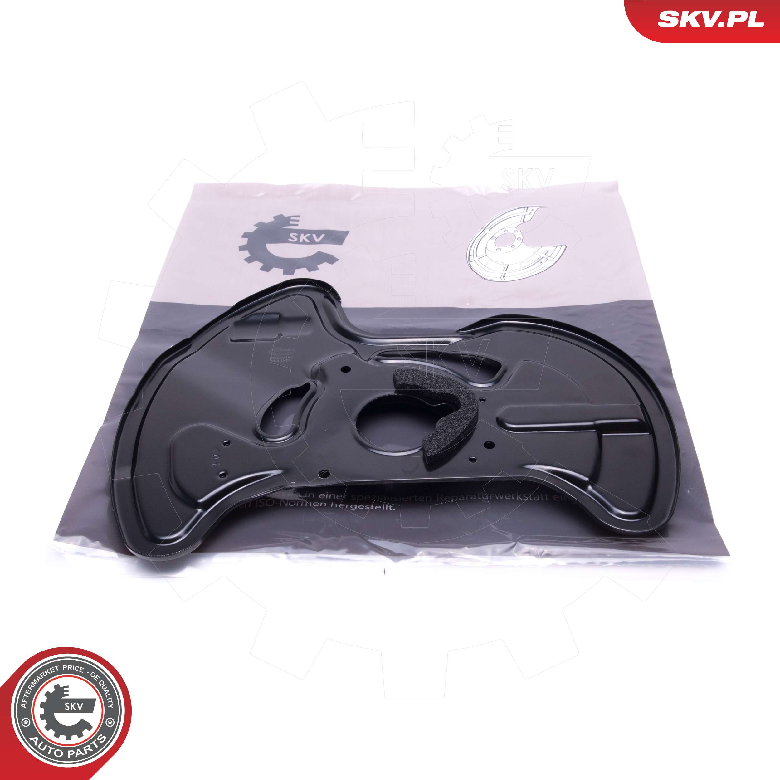 Splash Guard, brake disc  Art. 57SKV187