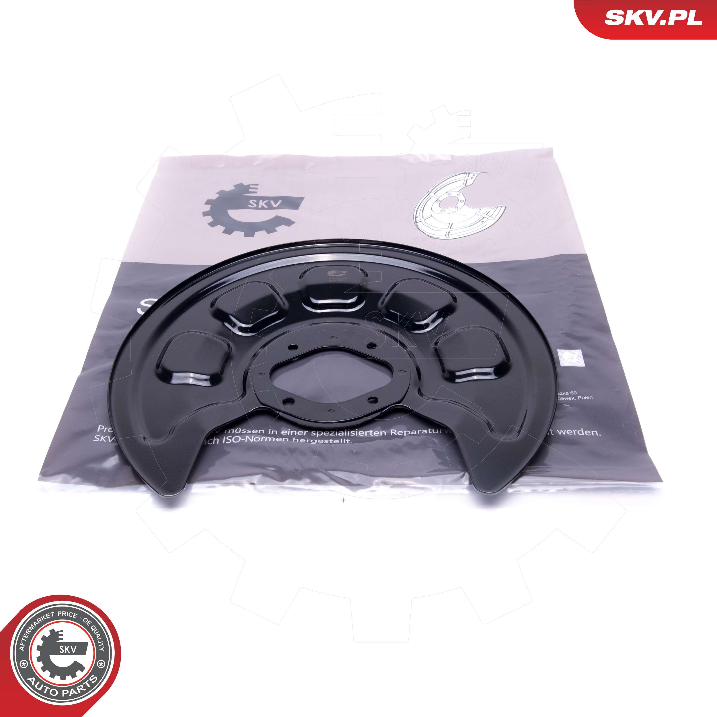 Splash Guard, brake disc  Art. 57SKV519