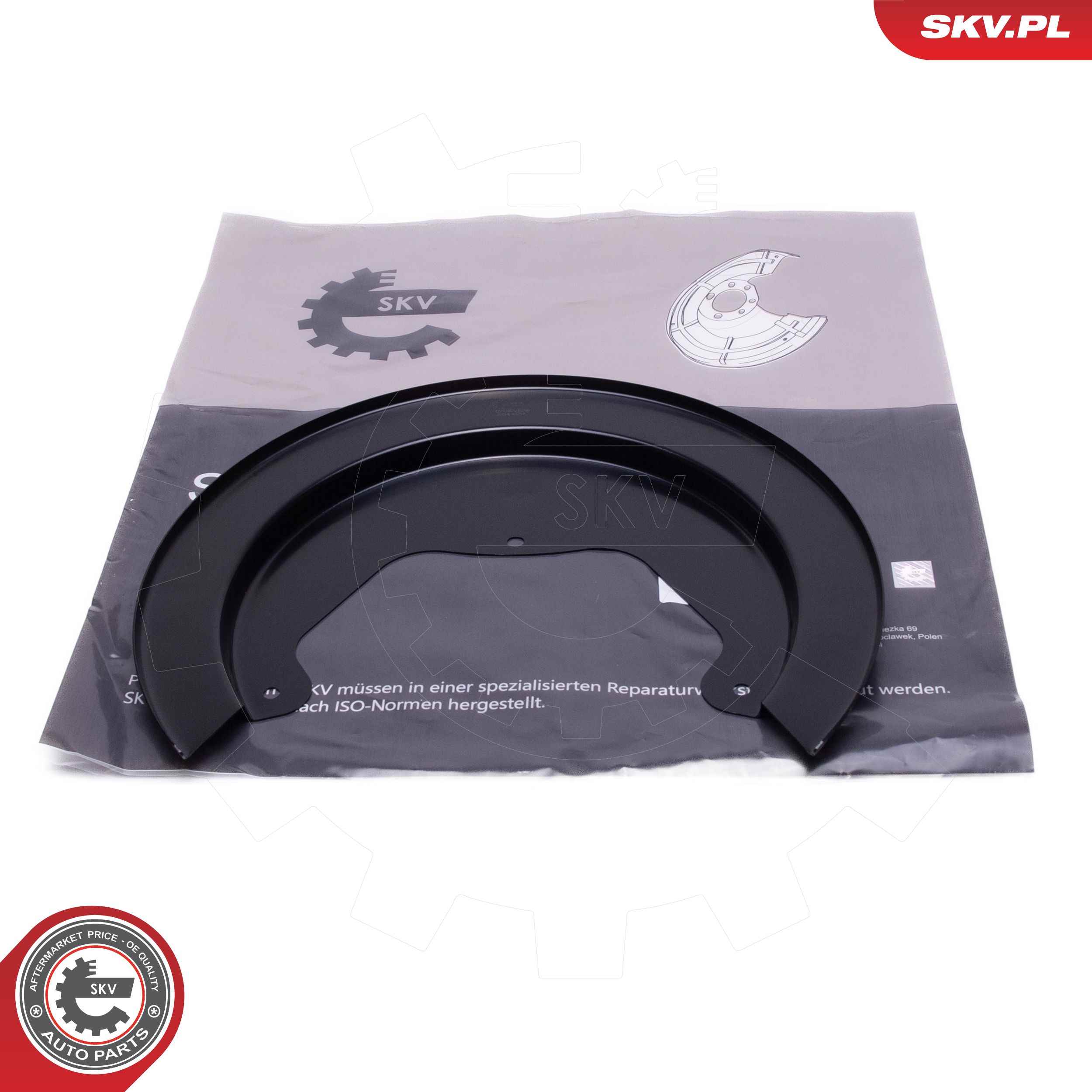 Splash Guard, brake disc  Art. 57SKV526