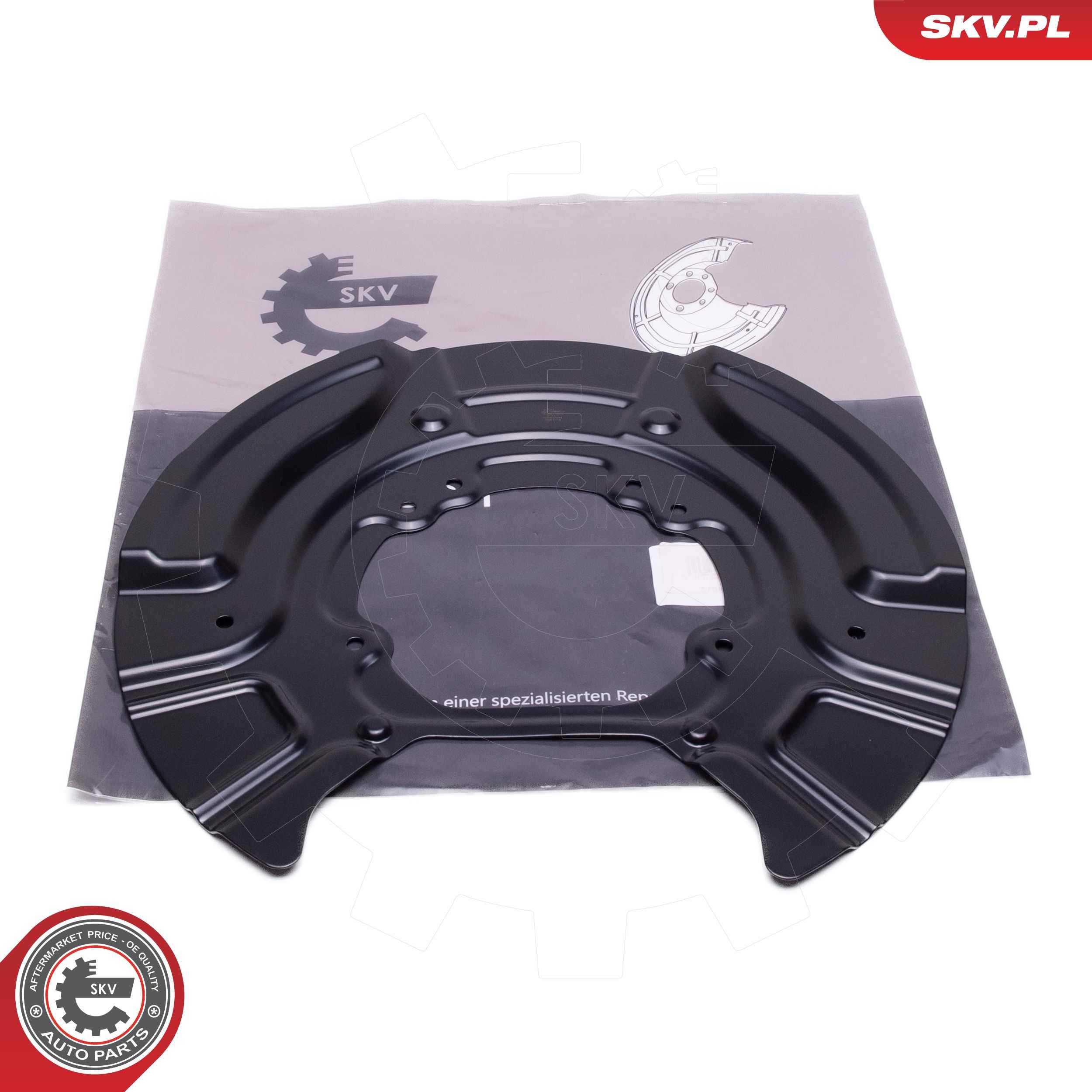 Splash Guard, brake disc  Art. 57SKV531