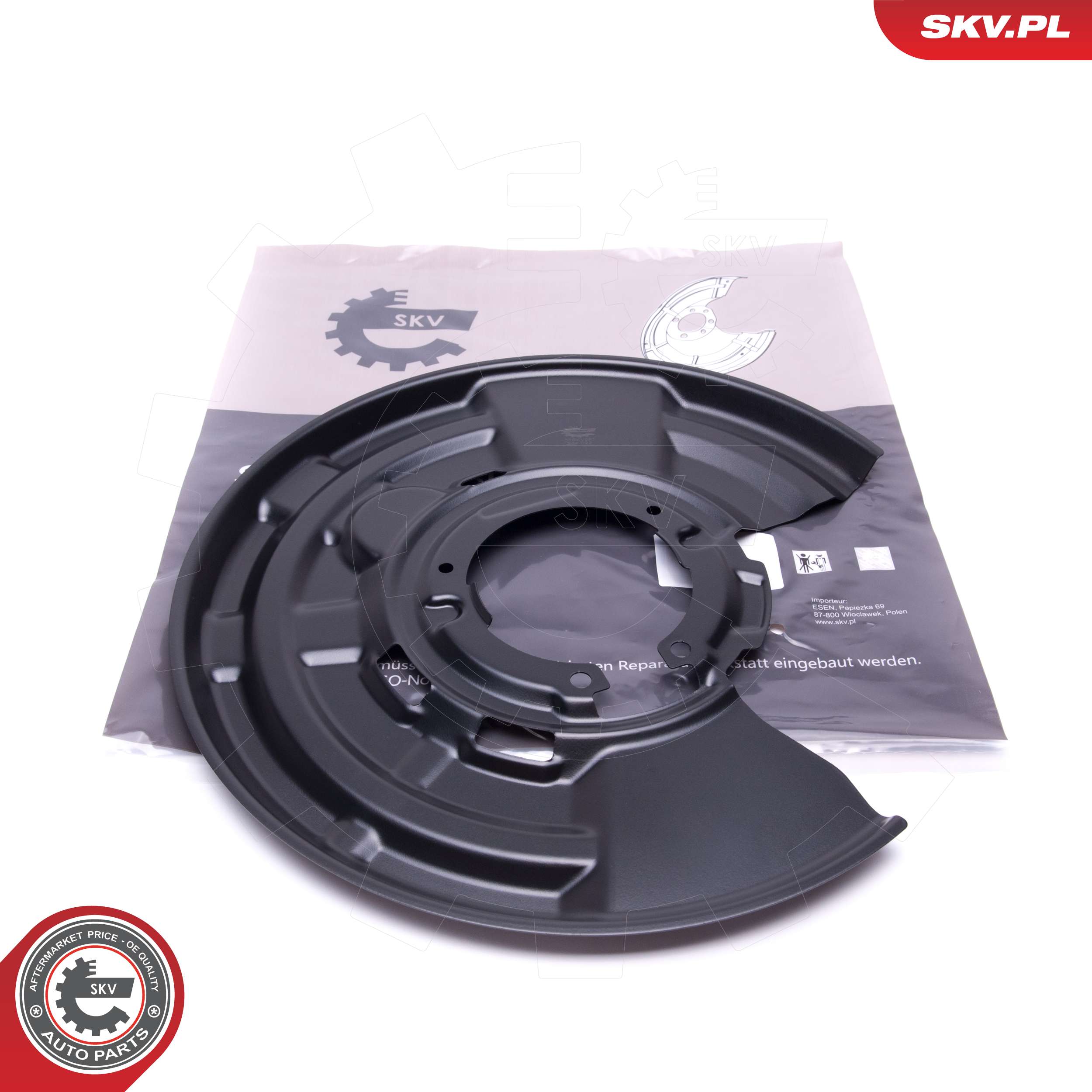 Splash Guard, brake disc  Art. 57SKV681