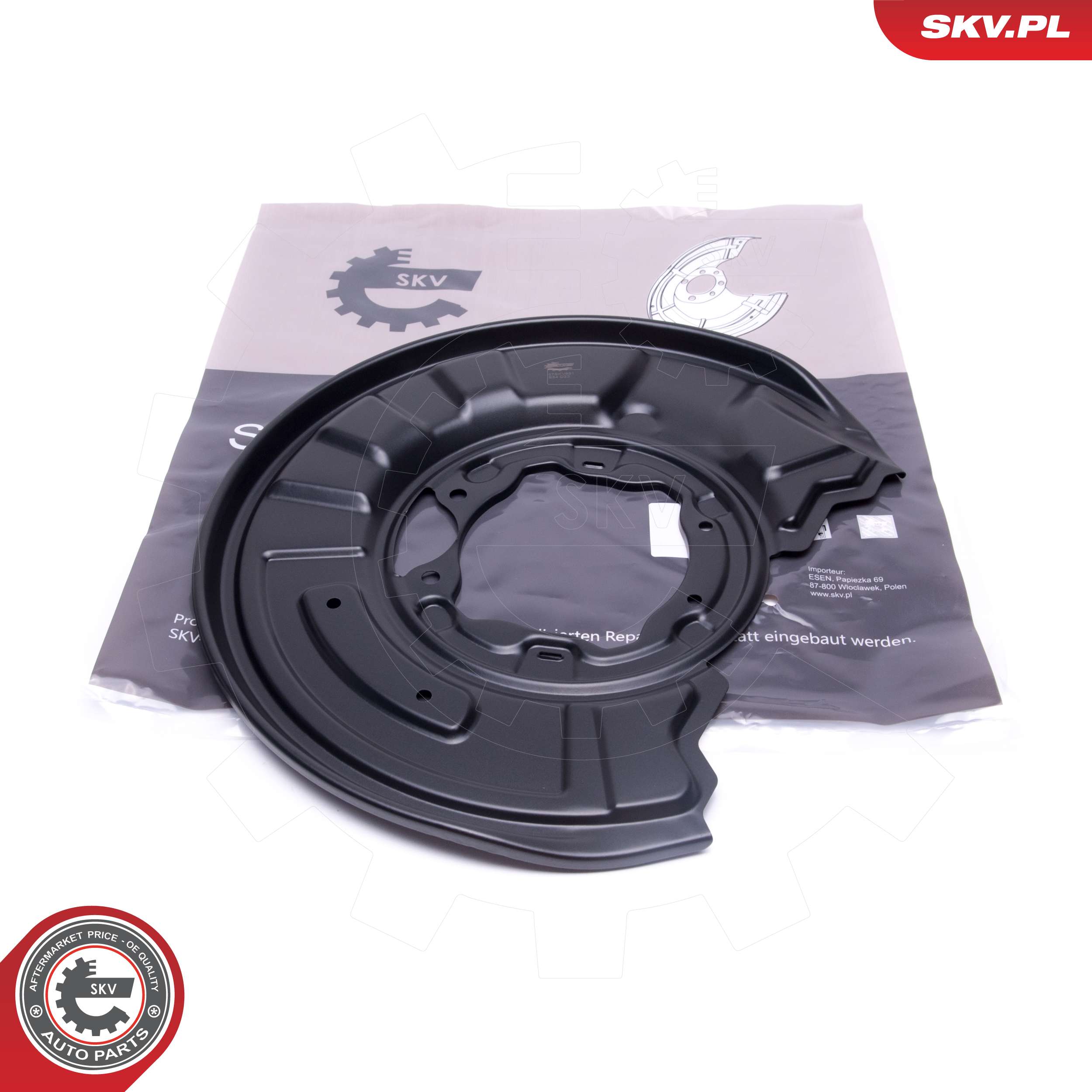 Splash Guard, brake disc  Art. 57SKV691