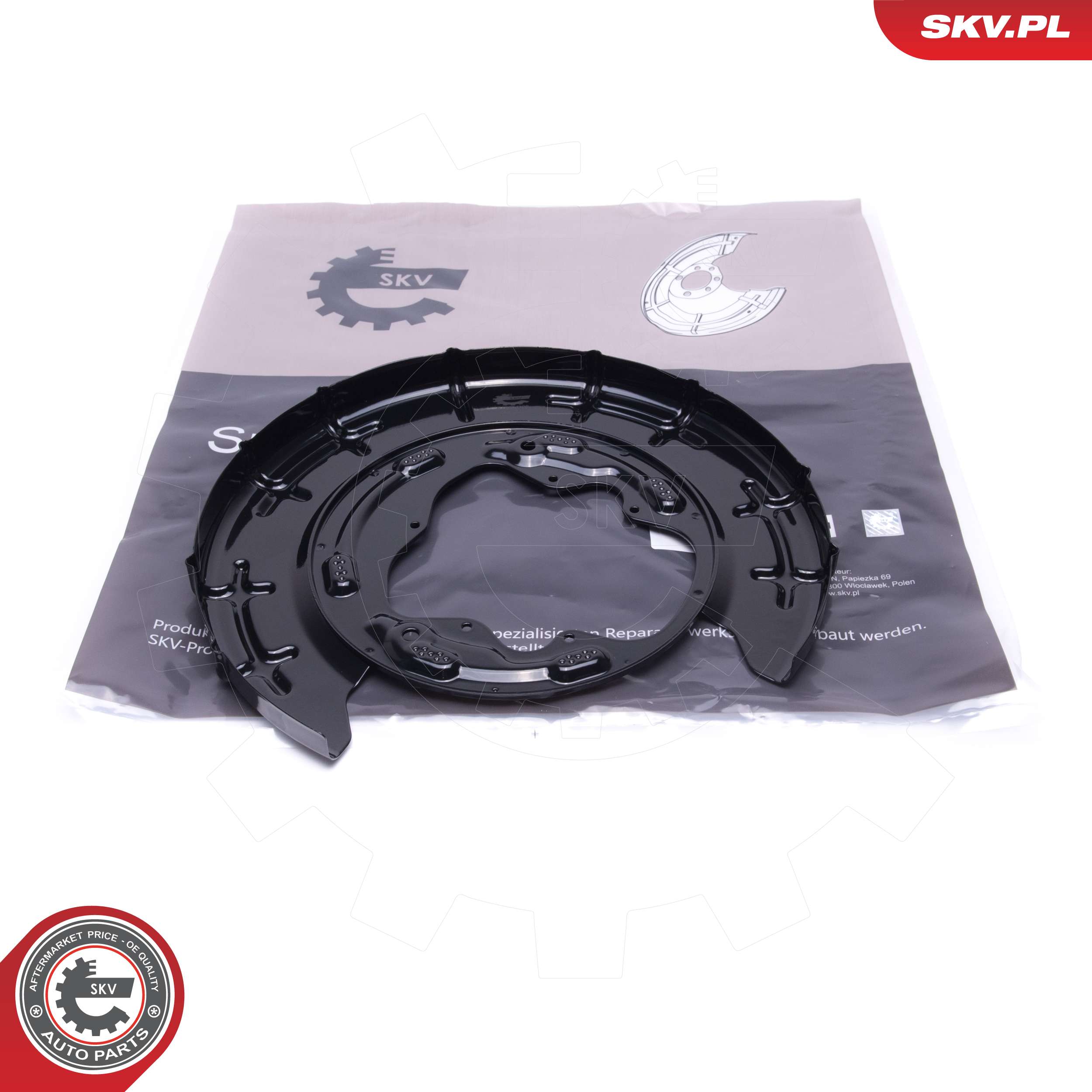 Splash Guard, brake disc  Art. 57SKV708