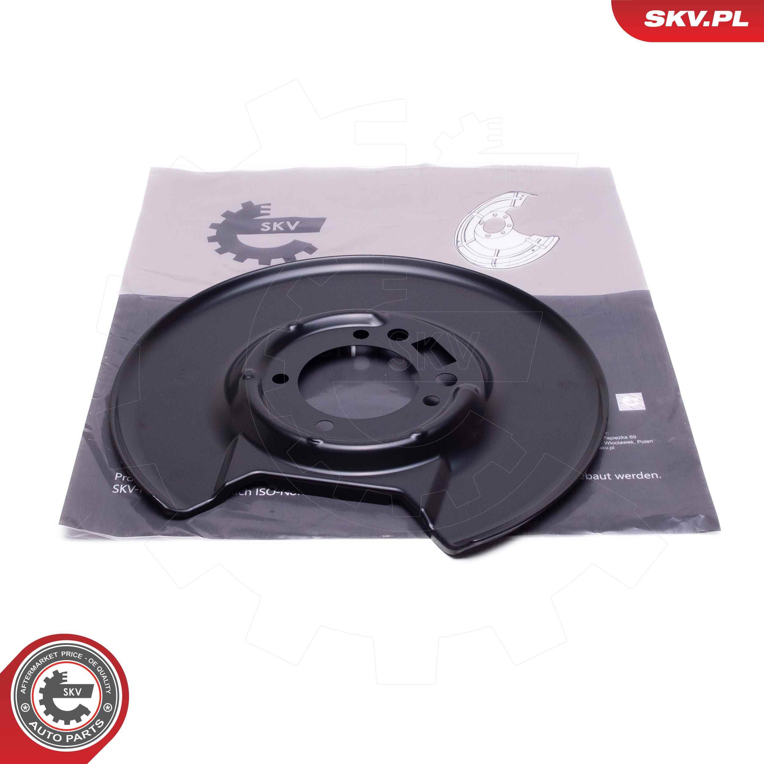 Splash Guard, brake disc  Art. 57SKV745