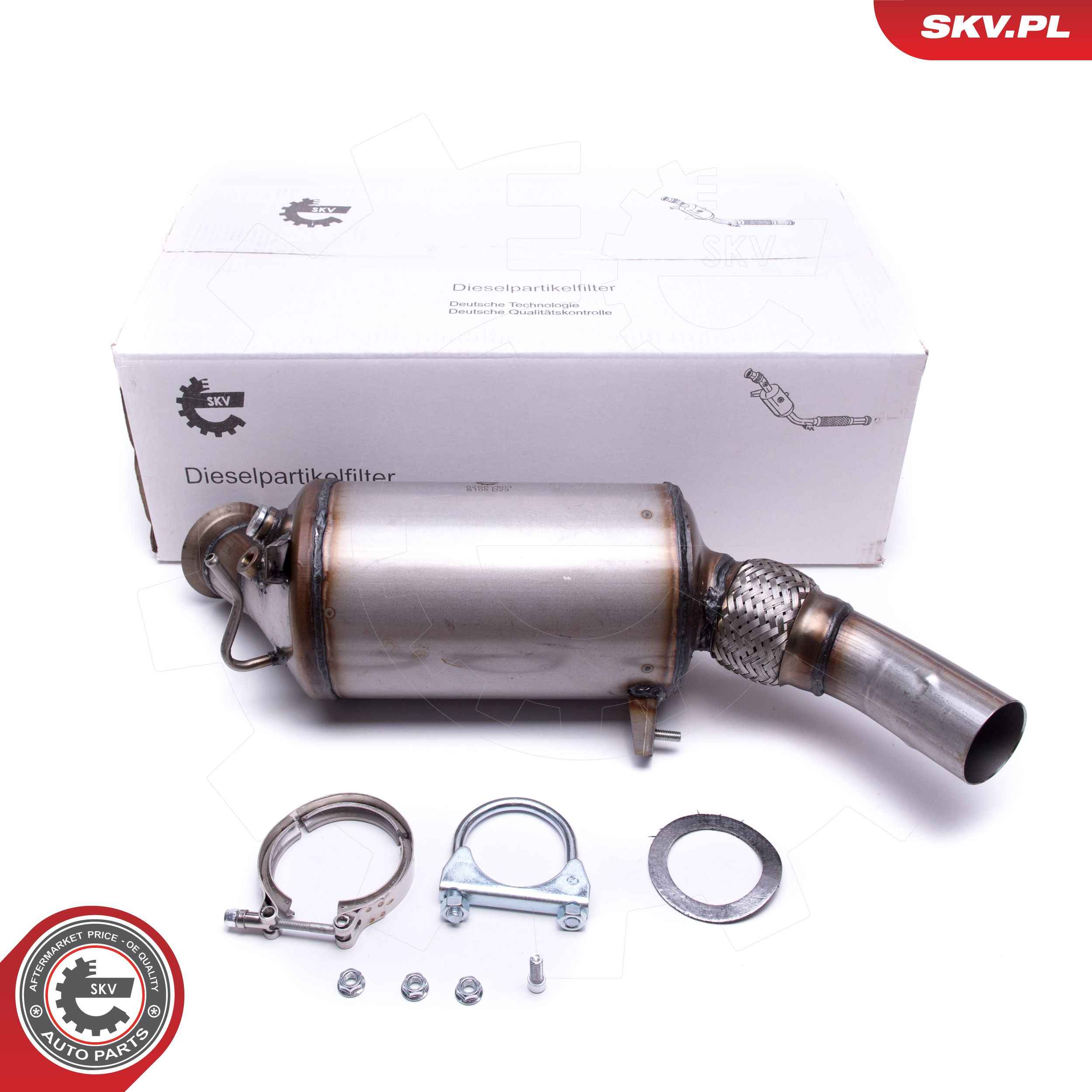 Soot/Particulate Filter, exhaust system  Art. 62SKV503