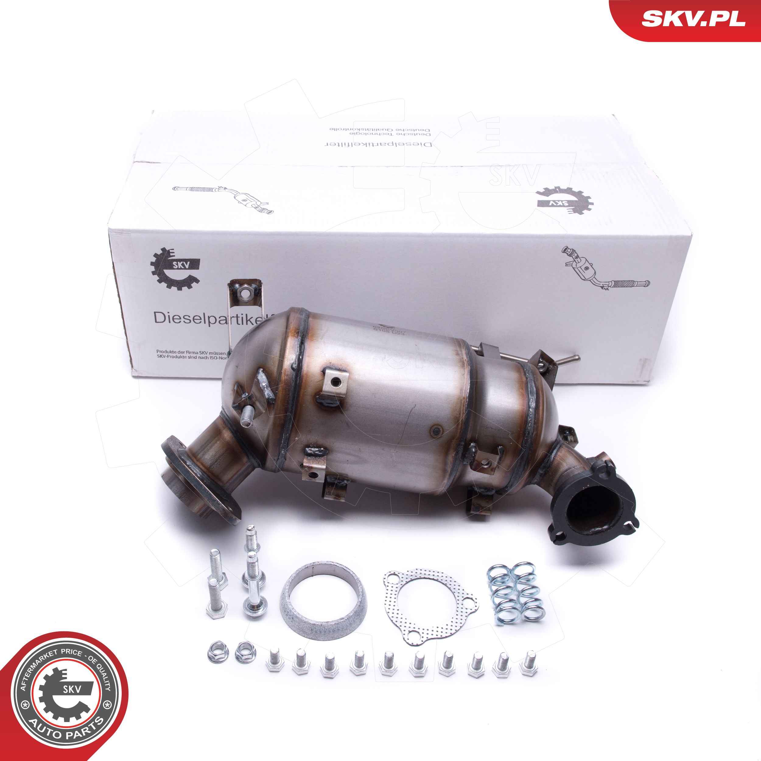 Soot/Particulate Filter, exhaust system  Art. 62SKV507