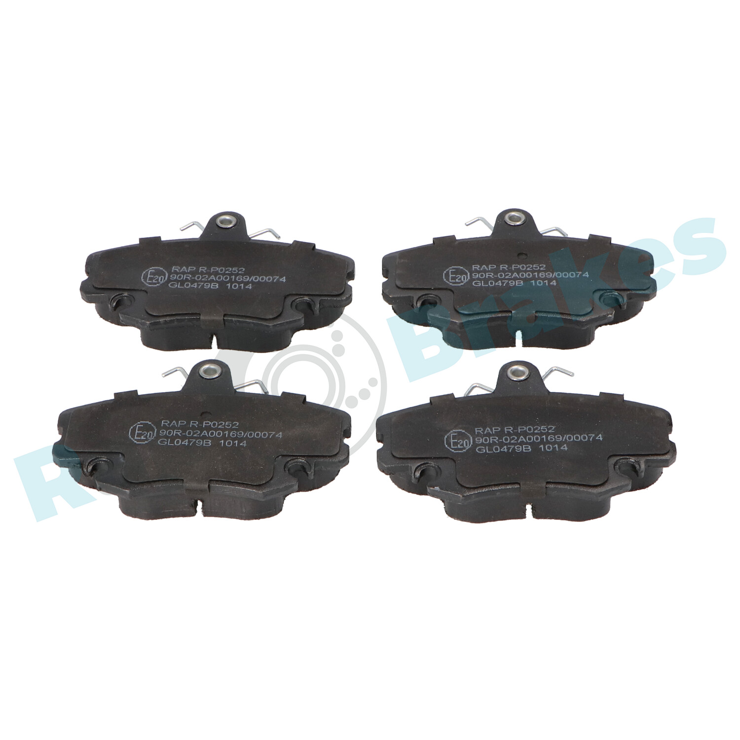 Brake pad, disc brake  Art. RP0252