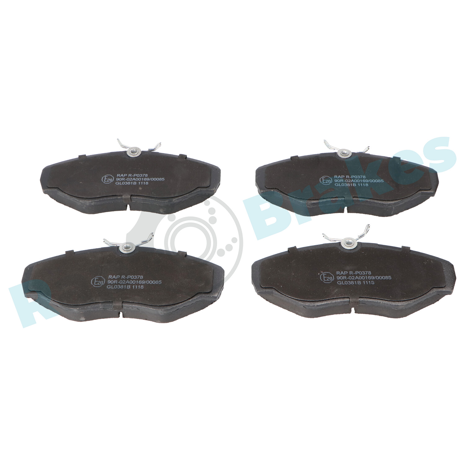 Brake Pad Set, disc brake  Art. RP0378