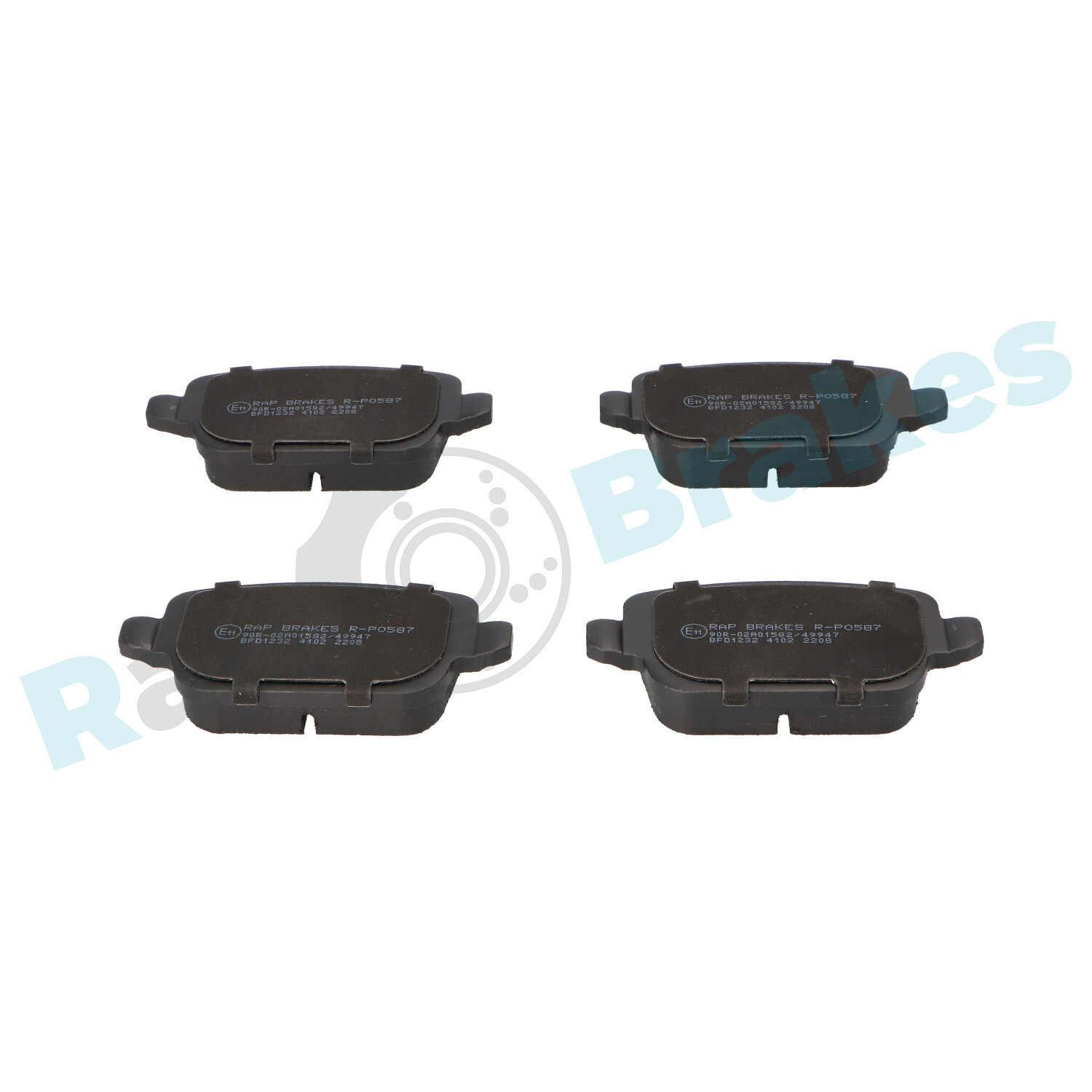 Brake Pad Set, disc brake  Art. RP0587