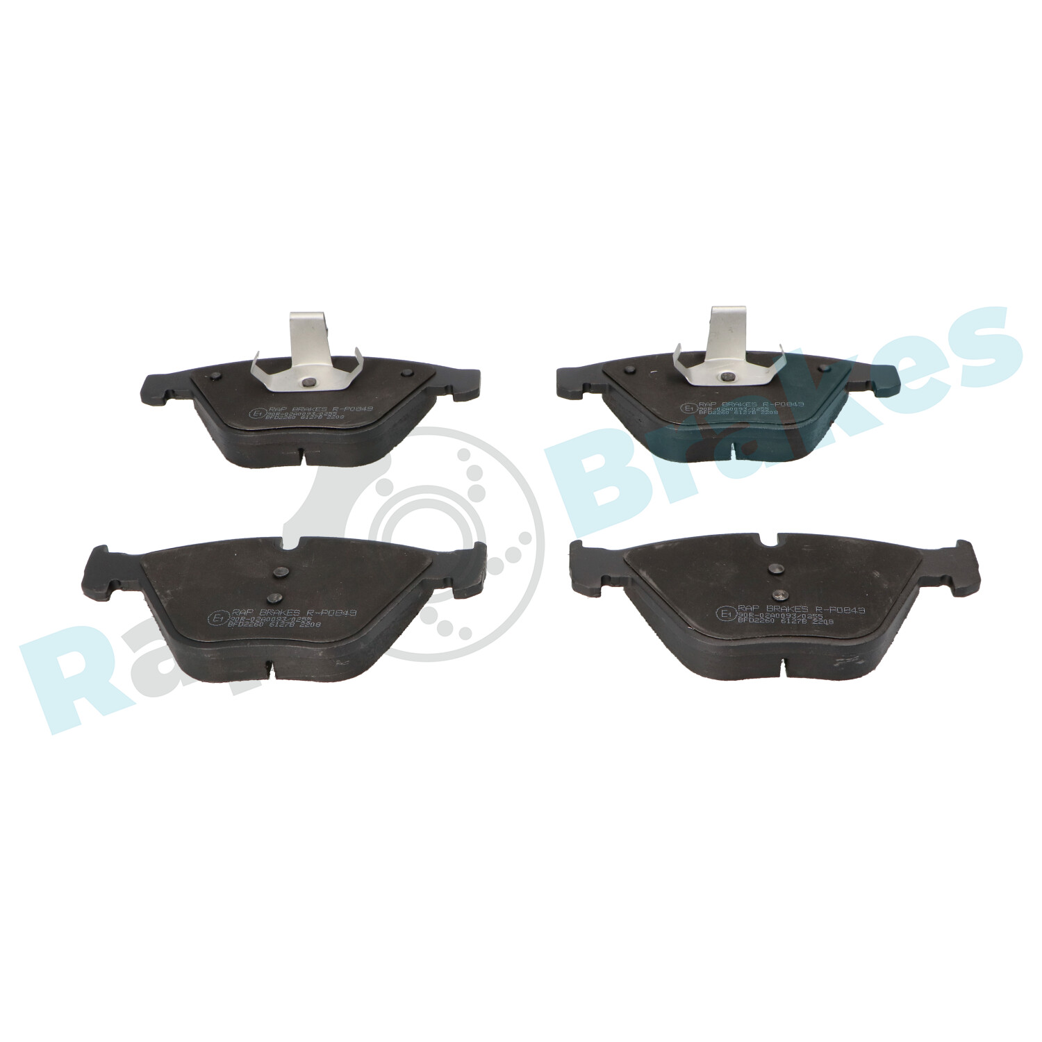 Brake pad, disc brake  Art. RP0849